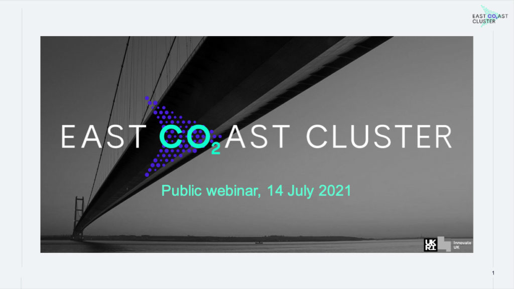 East Coast Cluster public webinar
